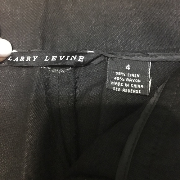 Casual Linen black shorts - Picture 5 of 7